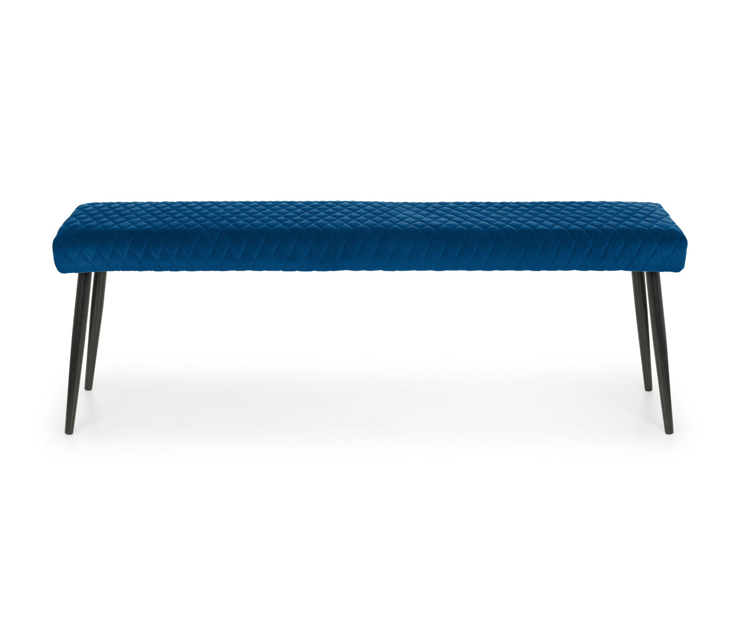 Luxe Low Bench - Blue By Julian Bowen