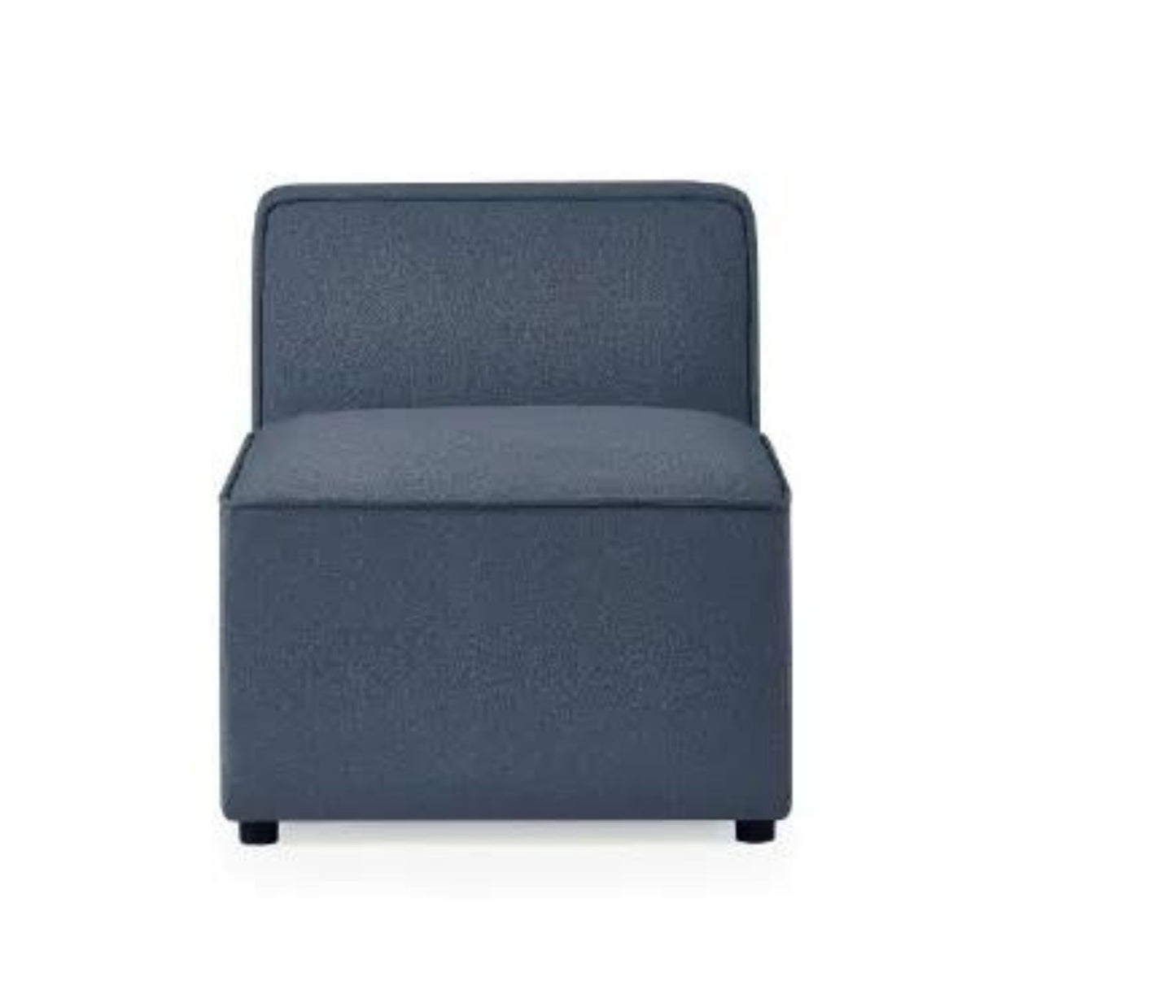 Lago Combination Sofa Single Seat Section - Blue By Julian Bowen