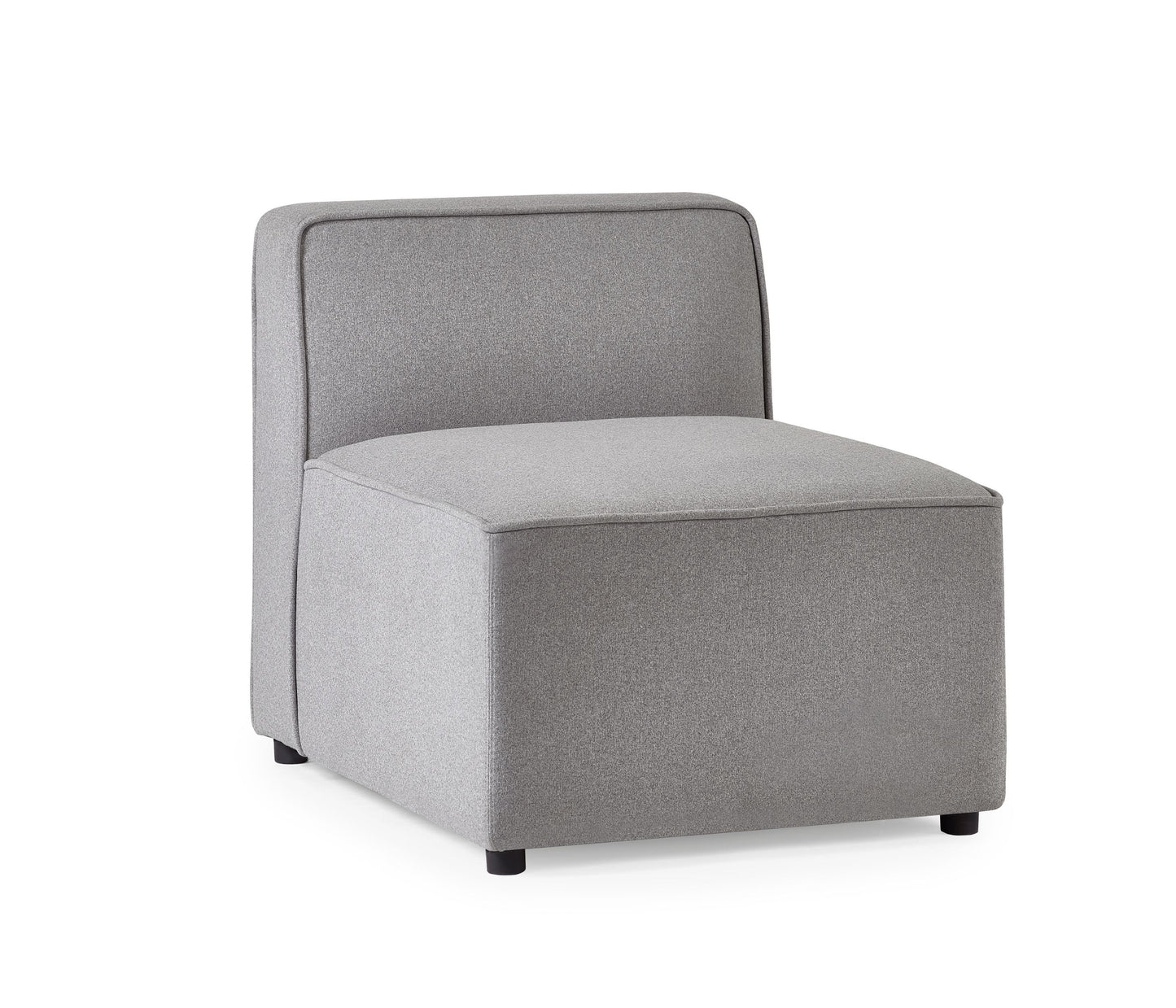 Lago Combination Sofa Single Seat Section - Grey By Julian Bowen