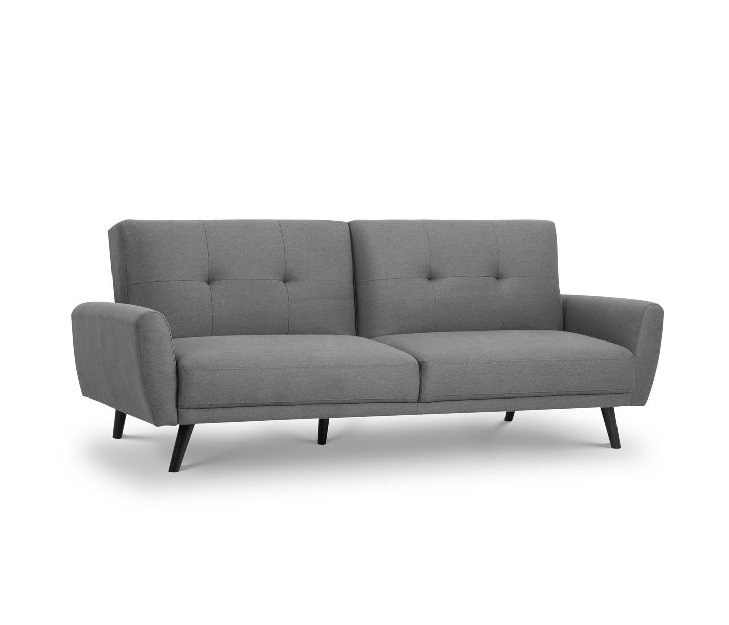 Monza Fabric Sofa Bed - Grey By Julian Bowen