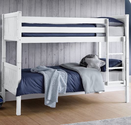 Bella Bunk Bed - White By Julian Bowen