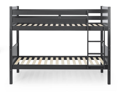 Bella Bunk Bed - Anthracite By Julian Bowen