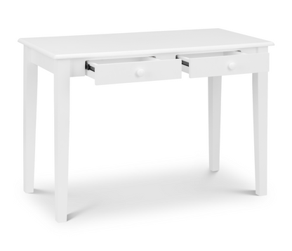 Carrington White Desk by Julian Bowen