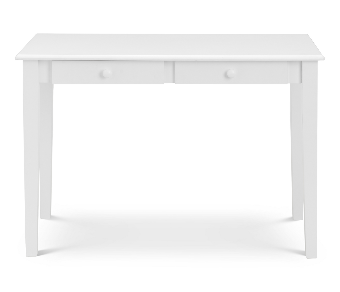 Carrington White Desk by Julian Bowen