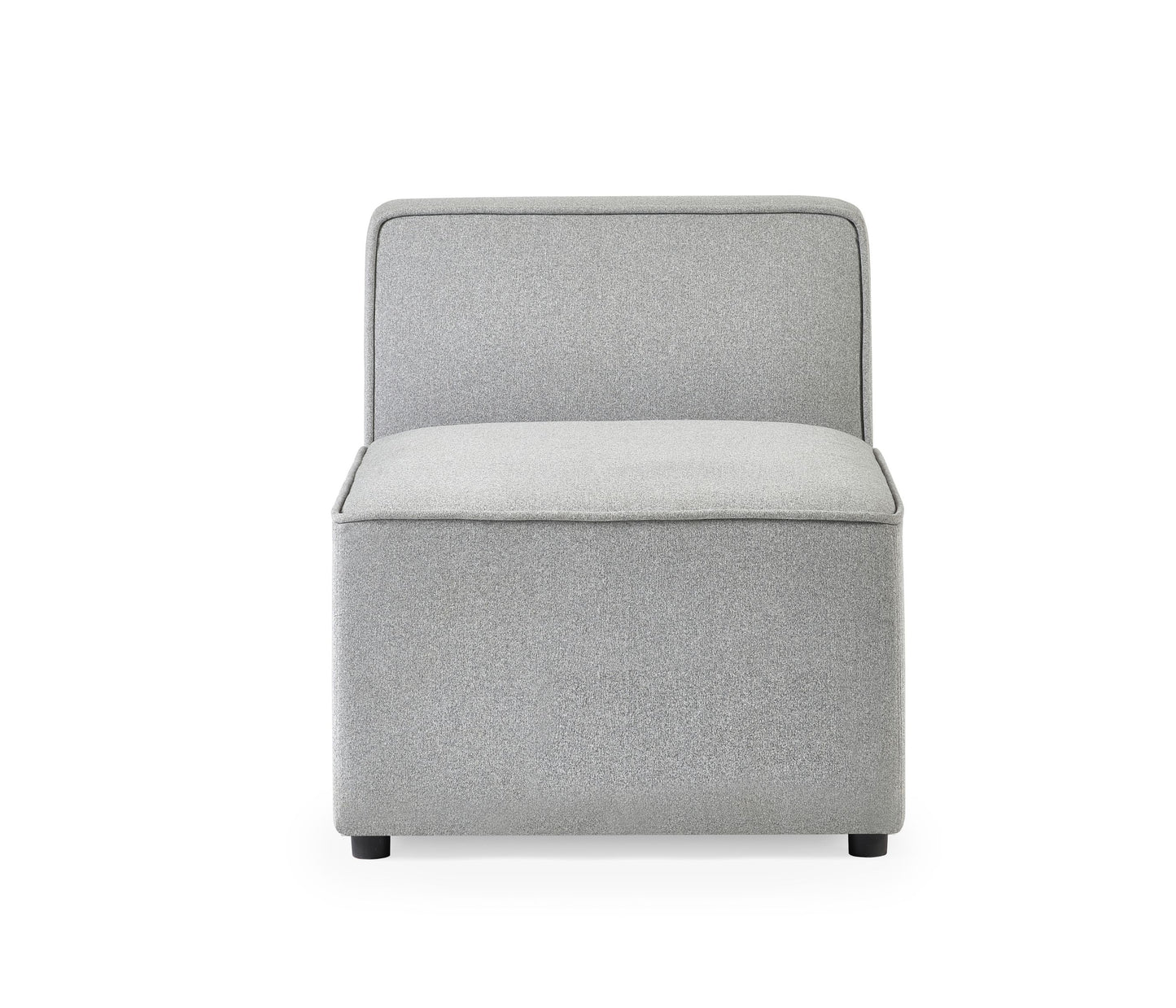 Lago Combination Sofa Single Seat Section - Grey By Julian Bowen