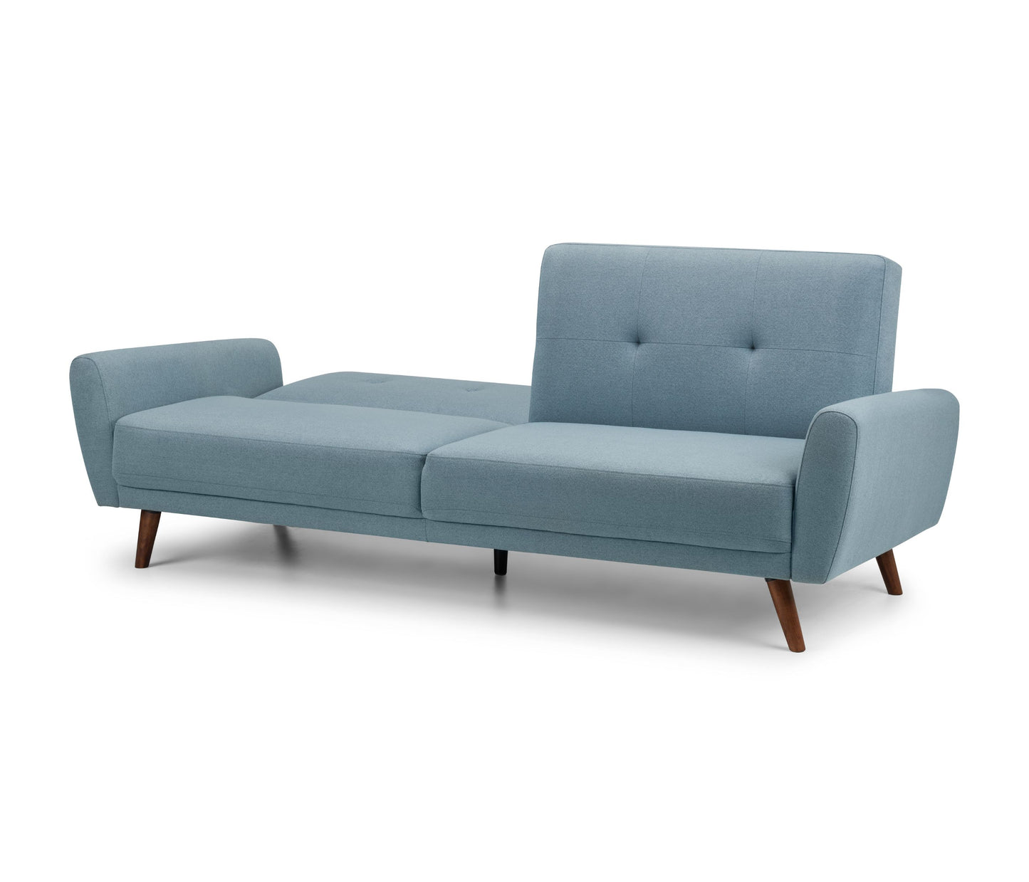 Monza Fabric Sofa Bed - Blue By Julian Bowen